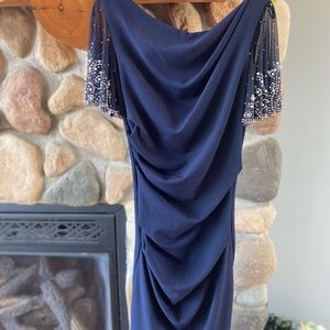 Betsy & Adam elegant dress.